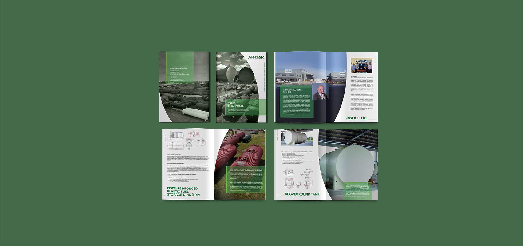 AllTank Solutions catalog design