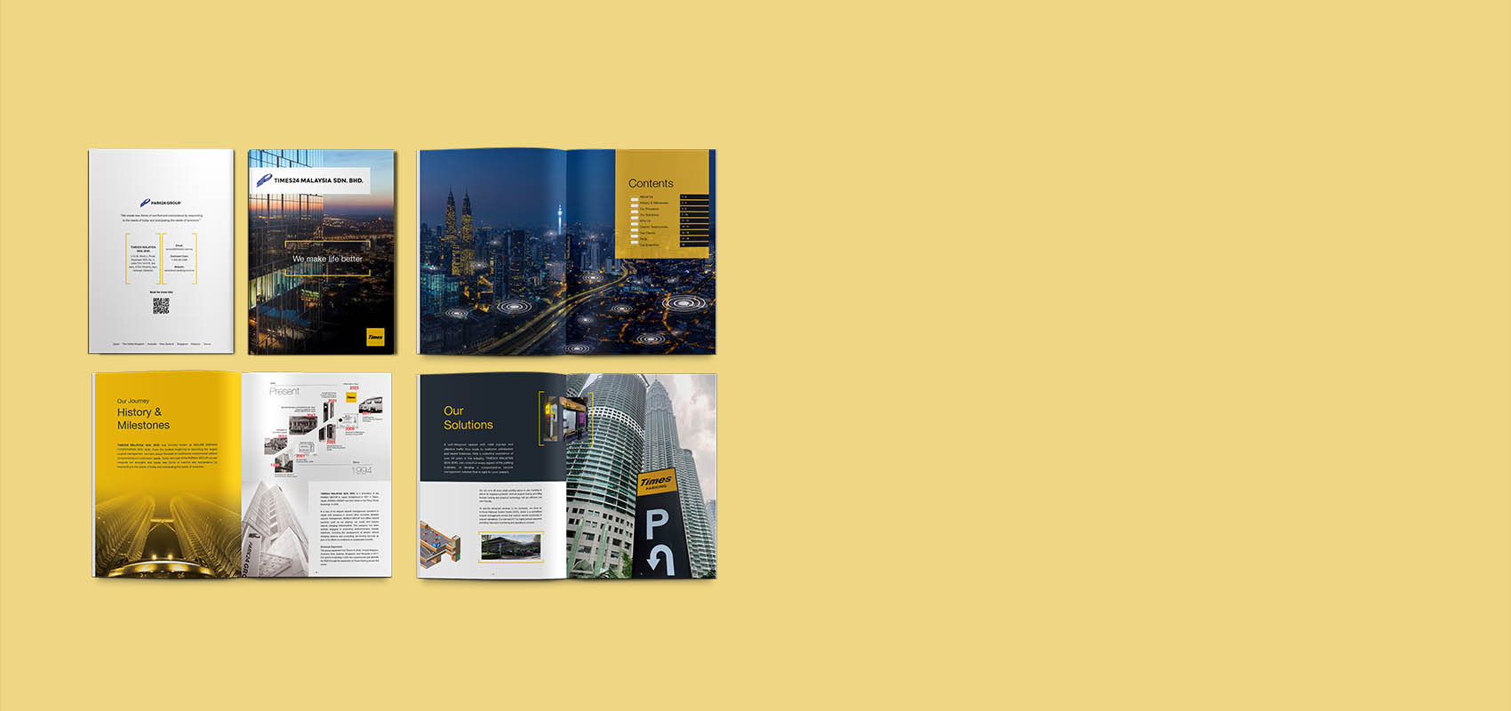 Times24 Malaysia company profile design